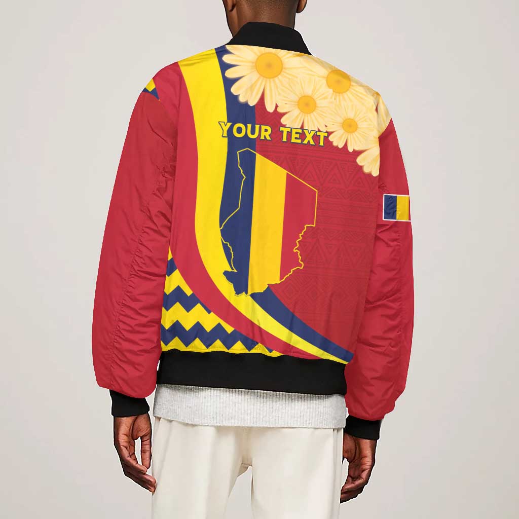 Personalised Afro Chad Bomber Jacket Happy 65th of Independence