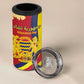 Personalised Afro Chad 4 in 1 Can Cooler Tumbler Happy 65th of Independence