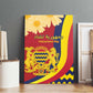 Afro Chad Canvas Wall Art Happy 65th of Independence
