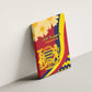 Afro Chad Canvas Wall Art Happy 65th of Independence