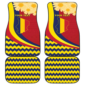 Afro Chad Car Mats Happy 65th of Independence