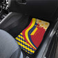 Afro Chad Car Mats Happy 65th of Independence