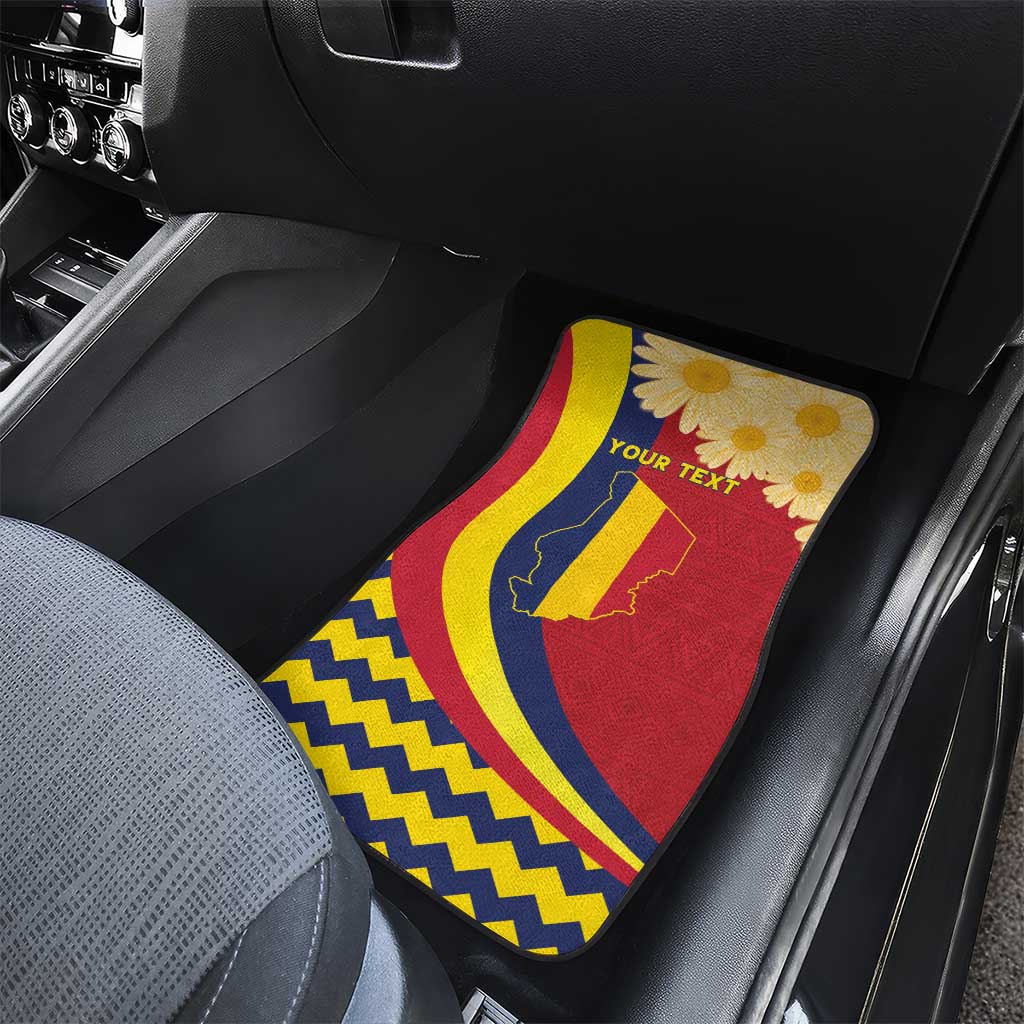 Afro Chad Car Mats Happy 65th of Independence