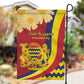 Afro Chad Garden Flag Happy 65th of Independence