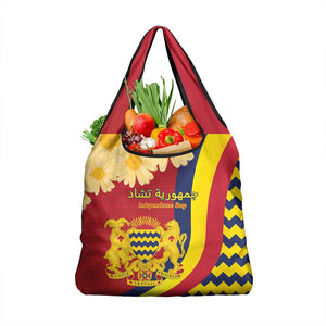 Afro Chad Grocery Bag Happy 65th of Independence