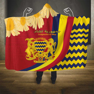 Afro Chad Hooded Blanket Happy 65th of Independence