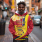 Personalised Afro Chad Hoodie Happy 65th of Independence