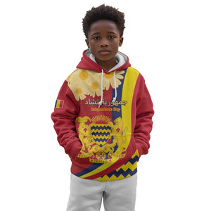 Personalised Afro Chad Kid Hoodie Happy 65th of Independence