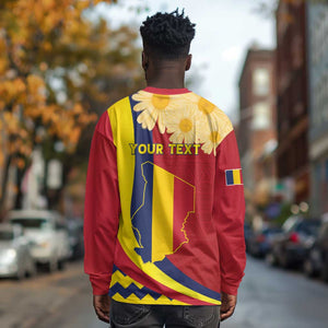 Personalised Afro Chad Long Sleeve Shirt Happy 65th of Independence