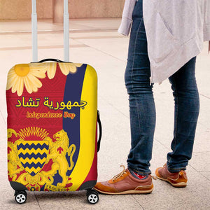 Afro Chad Luggage Cover Happy 65th of Independence