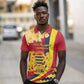 Personalised Afro Chad Polo Shirt Happy 65th of Independence