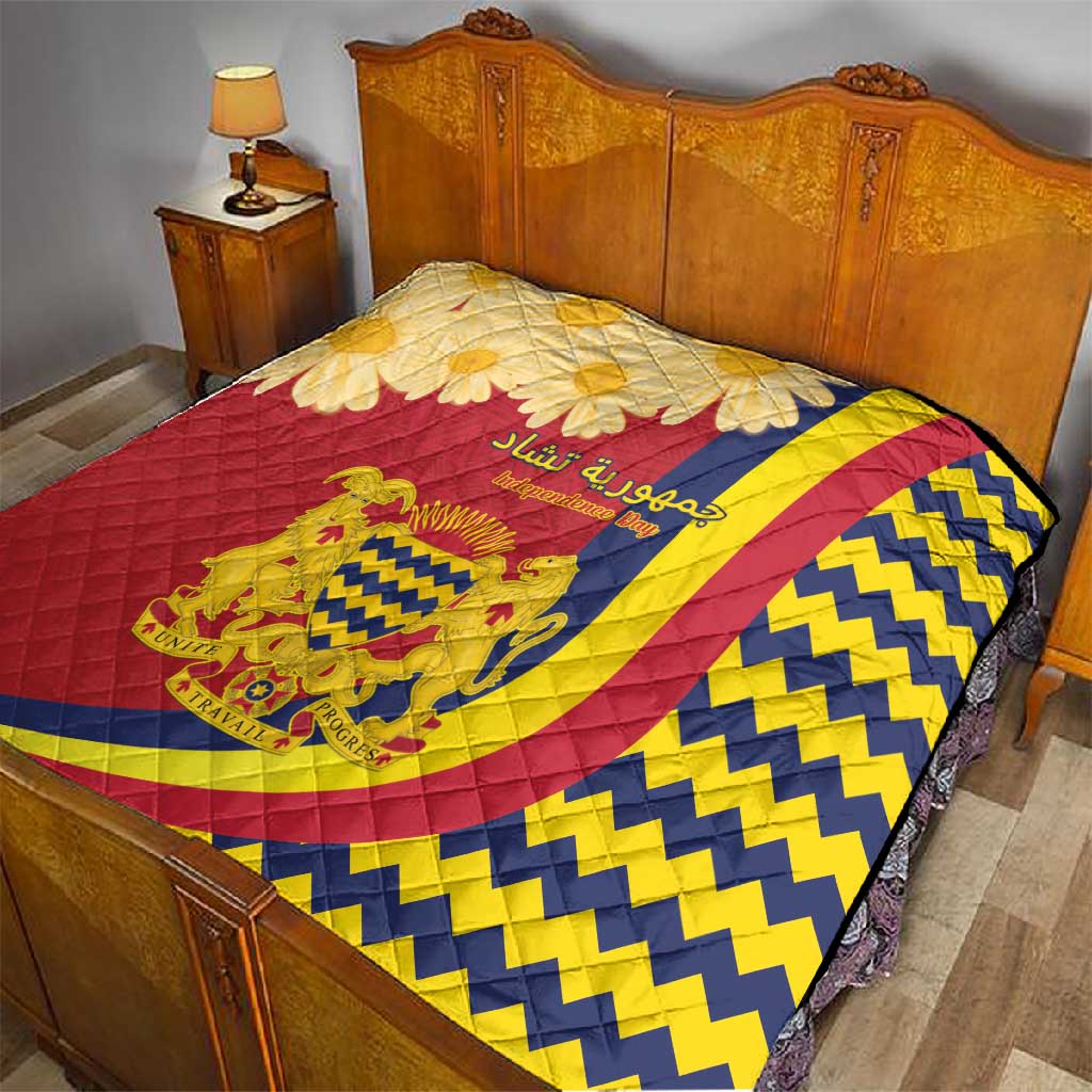 Afro Chad Quilt Happy 65th of Independence