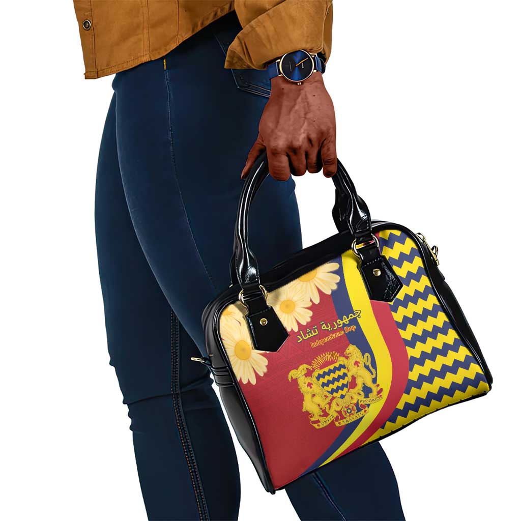 Afro Chad Shoulder Handbag Happy 65th of Independence