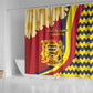 Afro Chad Shower Curtain Happy 65th of Independence