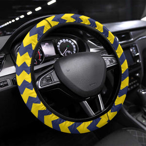 Afro Chad Steering Wheel Cover Happy 65th of Independence