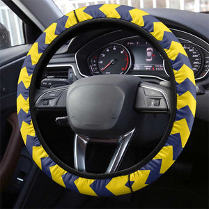 Afro Chad Steering Wheel Cover Happy 65th of Independence