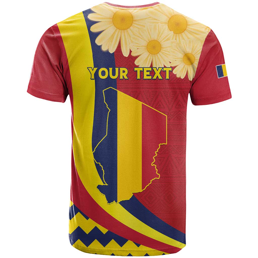 Personalised Afro Chad T shirt Happy 65th of Independence