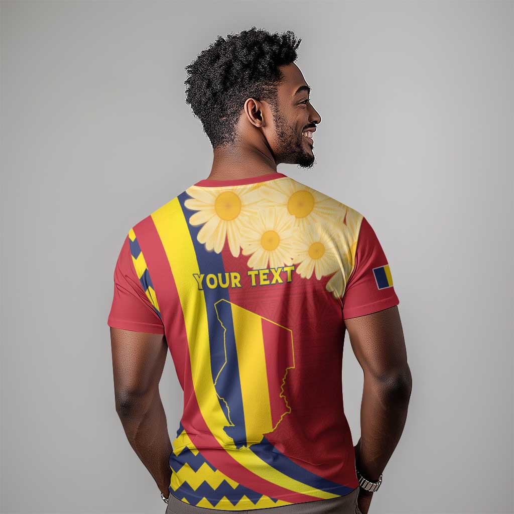Personalised Afro Chad T shirt Happy 65th of Independence