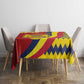Afro Chad Tablecloth Happy 65th of Independence