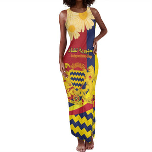 Personalised Afro Chad Tank Maxi Dress Happy 65th of Independence
