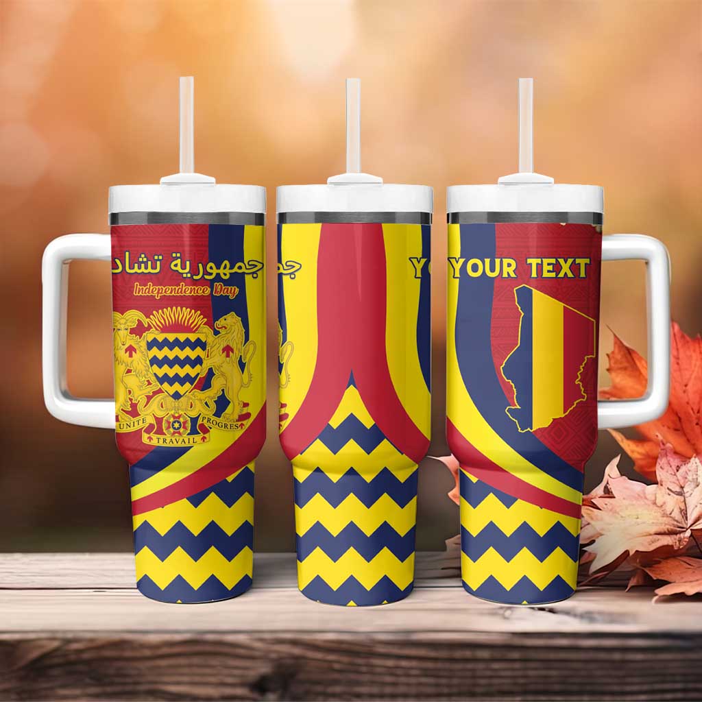 Personalised Afro Chad Tumbler With Handle Happy 65th of Independence
