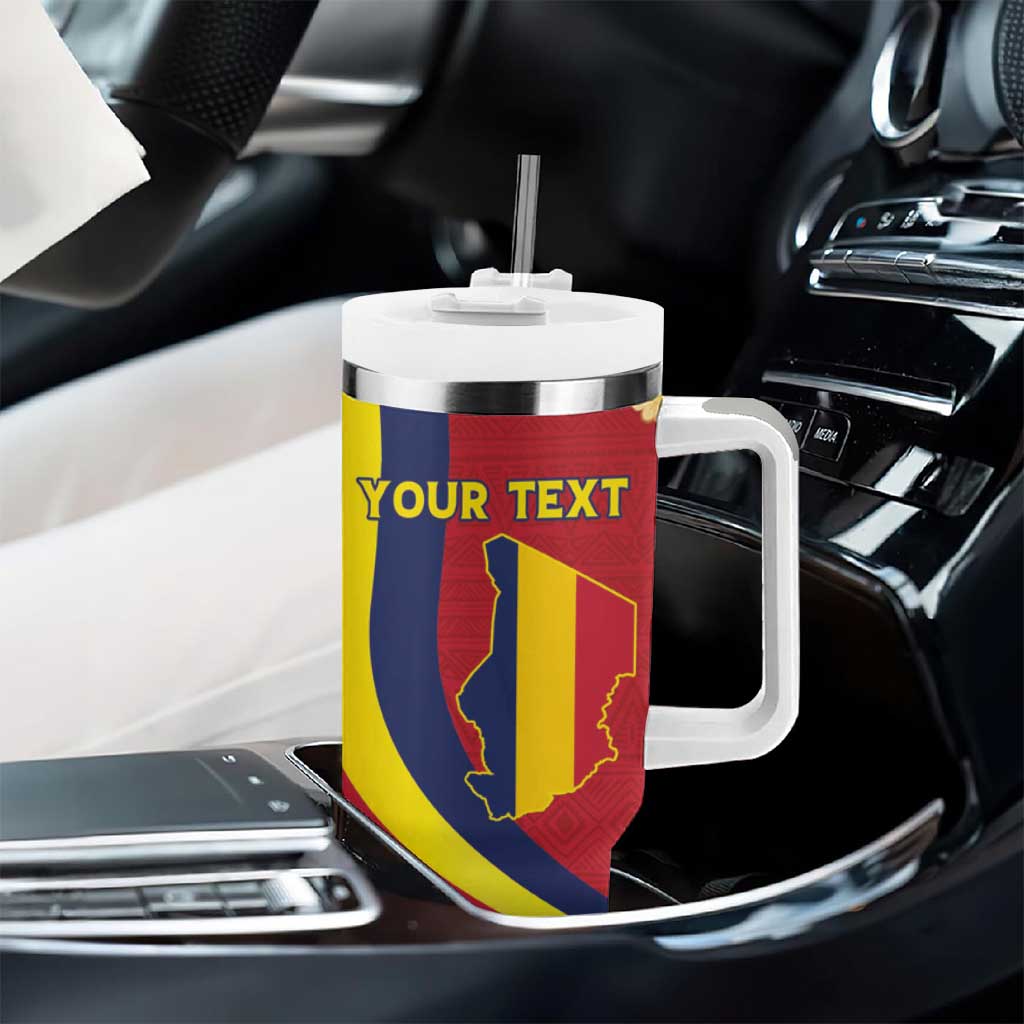 Personalised Afro Chad Tumbler With Handle Happy 65th of Independence