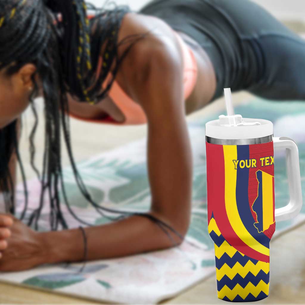 Personalised Afro Chad Tumbler With Handle Happy 65th of Independence