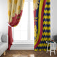 Afro Chad Window Curtain Happy 65th of Independence