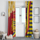 Afro Chad Window Curtain Happy 65th of Independence