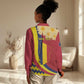 Personalised Afro Chad Women Casual Shirt Happy 65th of Independence