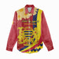 Personalised Afro Chad Women Casual Shirt Happy 65th of Independence