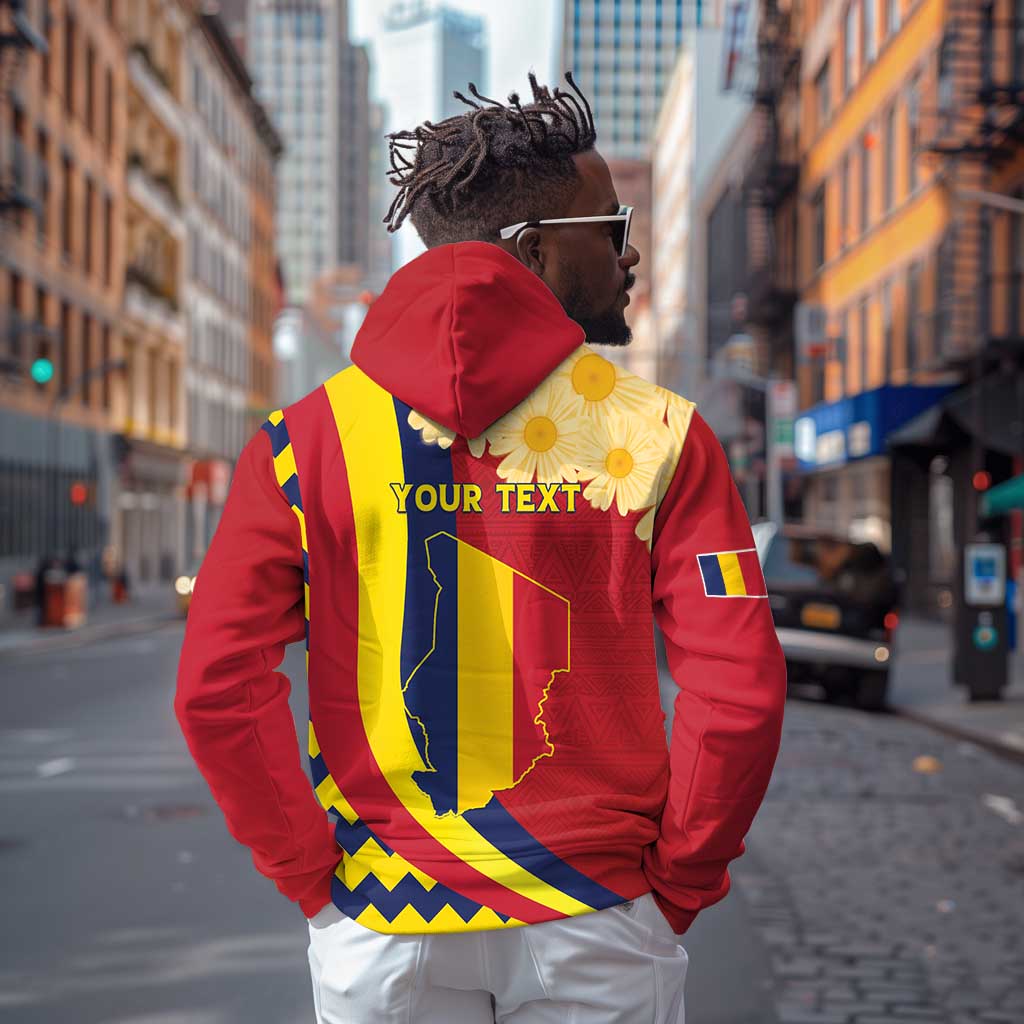 Personalised Afro Chad Zip Hoodie Happy 65th of Independence
