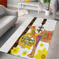 Melkam Enkutatash Eritrean Area Rug Camel With Habesha Tilet Pattern - African Pride