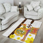Melkam Enkutatash Eritrean Area Rug Camel With Habesha Tilet Pattern - African Pride