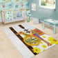 Melkam Enkutatash Eritrean Area Rug Camel With Habesha Tilet Pattern - African Pride