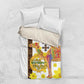 Melkam Enkutatash Eritrean Bedding Set Camel With Habesha Tilet Pattern - African Pride