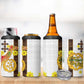 Melkam Enkutatash Eritrean 4 in 1 Can Cooler Tumbler Camel With Habesha Tilet Pattern - African Pride