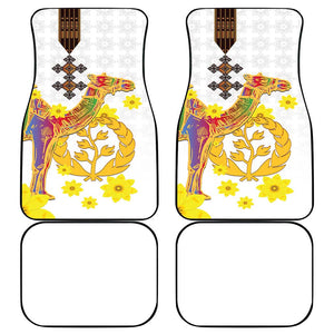 Melkam Enkutatash Eritrean Car Mats Camel With Habesha Tilet Pattern - African Pride