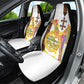 Melkam Enkutatash Eritrean Car Seat Cover Camel With Habesha Tilet Pattern - African Pride