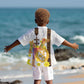 Melkam Enkutatash Eritrean Kid Hawaiian Shirt Camel With Habesha Tilet Pattern - African Pride