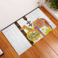 Melkam Enkutatash Eritrean Rubber Doormat Camel With Habesha Tilet Pattern - African Pride