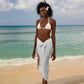 Melkam Enkutatash Eritrean Sarong Camel With Habesha Tilet Pattern - African Pride