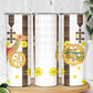 Melkam Enkutatash Eritrean Skinny Tumbler Camel With Habesha Tilet Pattern - African Pride