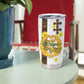 Melkam Enkutatash Eritrean Tumbler Cup Camel With Habesha Tilet Pattern - African Pride