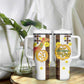 Melkam Enkutatash Eritrean Tumbler With Handle Camel With Habesha Tilet Pattern - African Pride