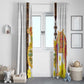 Melkam Enkutatash Eritrean Window Curtain Camel With Habesha Tilet Pattern - African Pride