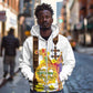 Melkam Enkutatash Eritrean Zip Hoodie Camel With Habesha Tilet Pattern - African Pride