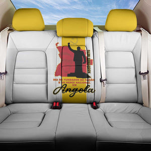 Dia dos Herois Nacionais de Angola Back Car Seat Cover 17 de Setembro - African Pride