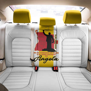 Dia dos Herois Nacionais de Angola Back Car Seat Cover 17 de Setembro - African Pride