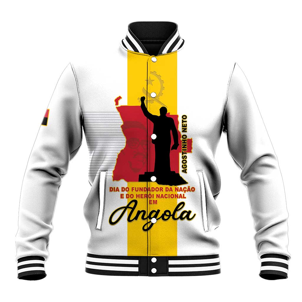 Personalized Dia dos Herois Nacionais de Angola Baseball Jacket 17 de Setembro - African Pride
